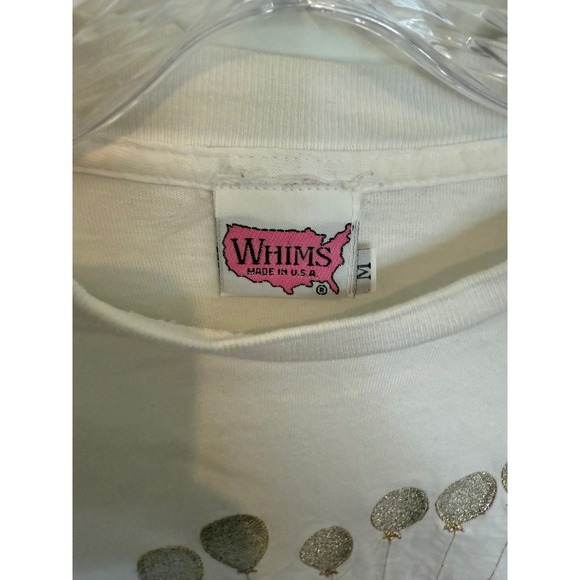 2 Shirts Hanes Tennis Graphic T-Shirt Embroidered Novelty Tee Sportswear White M - Picture 8 of 8